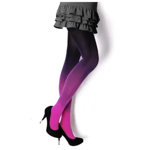 Velvet Tights Gradient Opaque Seamless Stockings