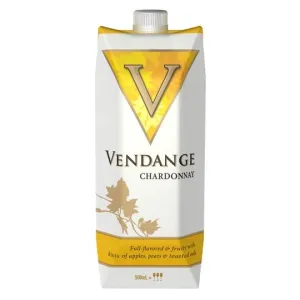 Vendange Chardonnay White Wine 500ml Go Pack