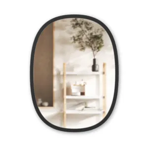 VENETIAN IMAGE Premium Oval Wall Mirror for Home Decor Foyer 45x60 cm (18x24)