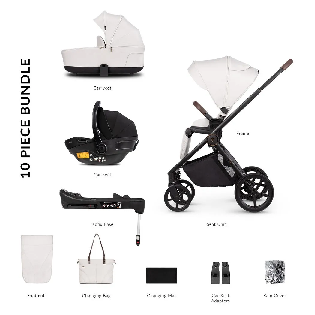 Venicci CLARO 3-in-1 Travel System with ISOFIX Base