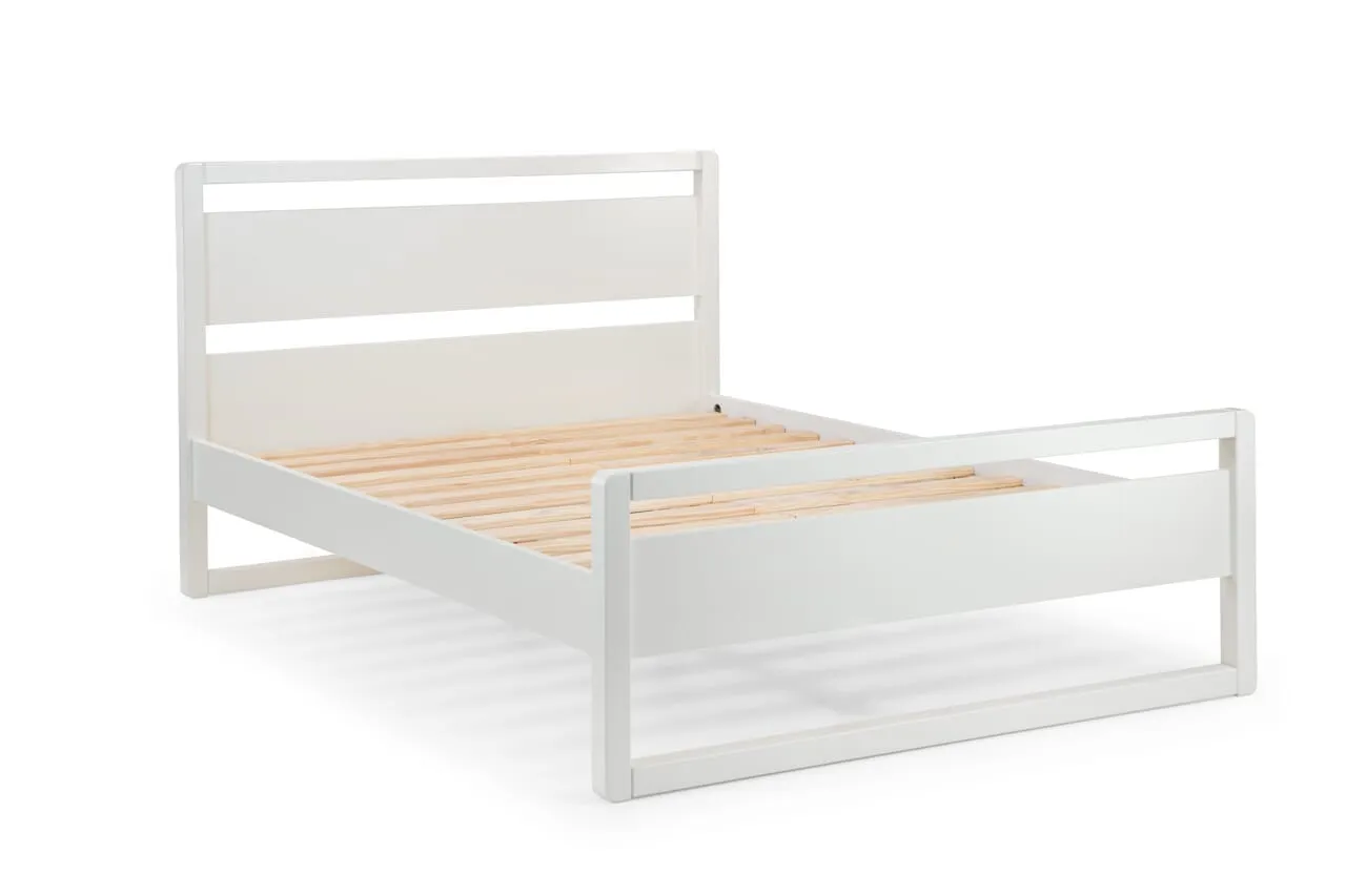 Venice Bed Frame 135Cm - Surf White