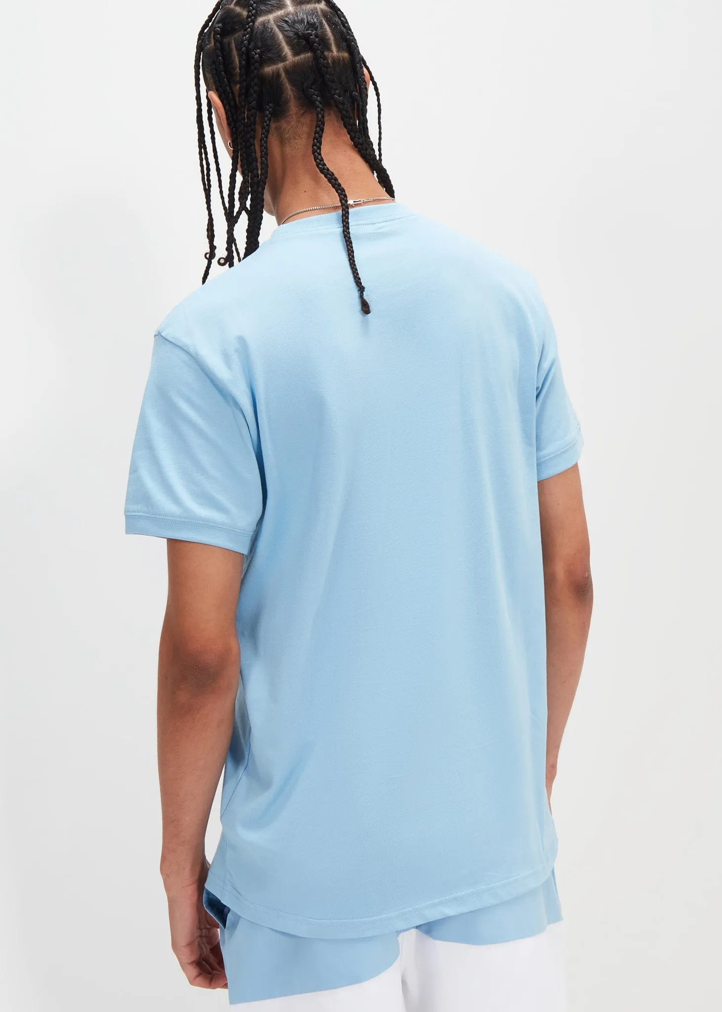 Venire tee - light blue dark blue