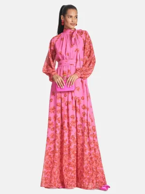 Vera Gown - Rose/Vermillion