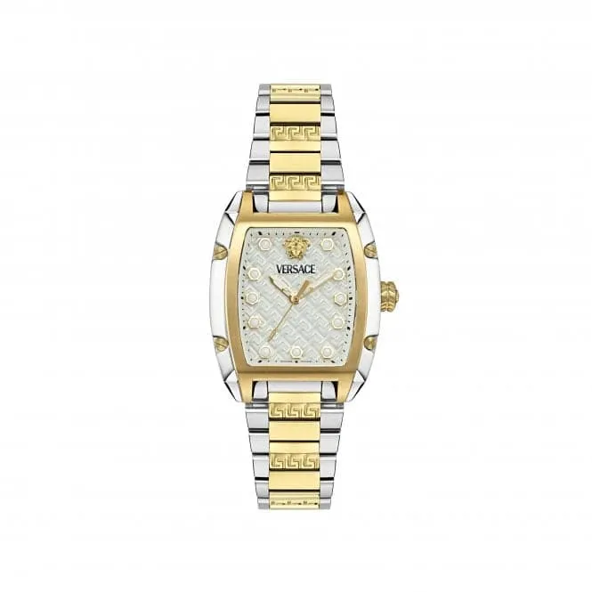 Versace Dominus White-Silver Sapphire Watch VE8K00424