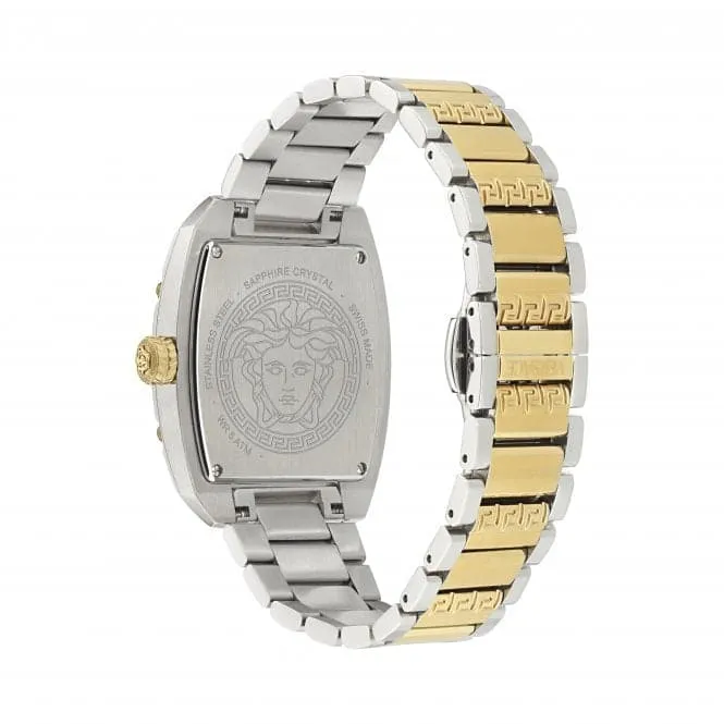 Versace Dominus White-Silver Sapphire Watch VE8K00424