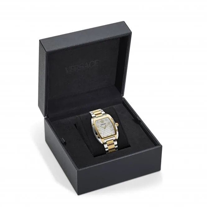 Versace Dominus White-Silver Sapphire Watch VE8K00424