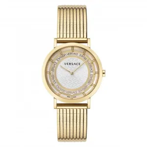 Versace Ladies New Generation Champagne Silver Watch VE3M00522