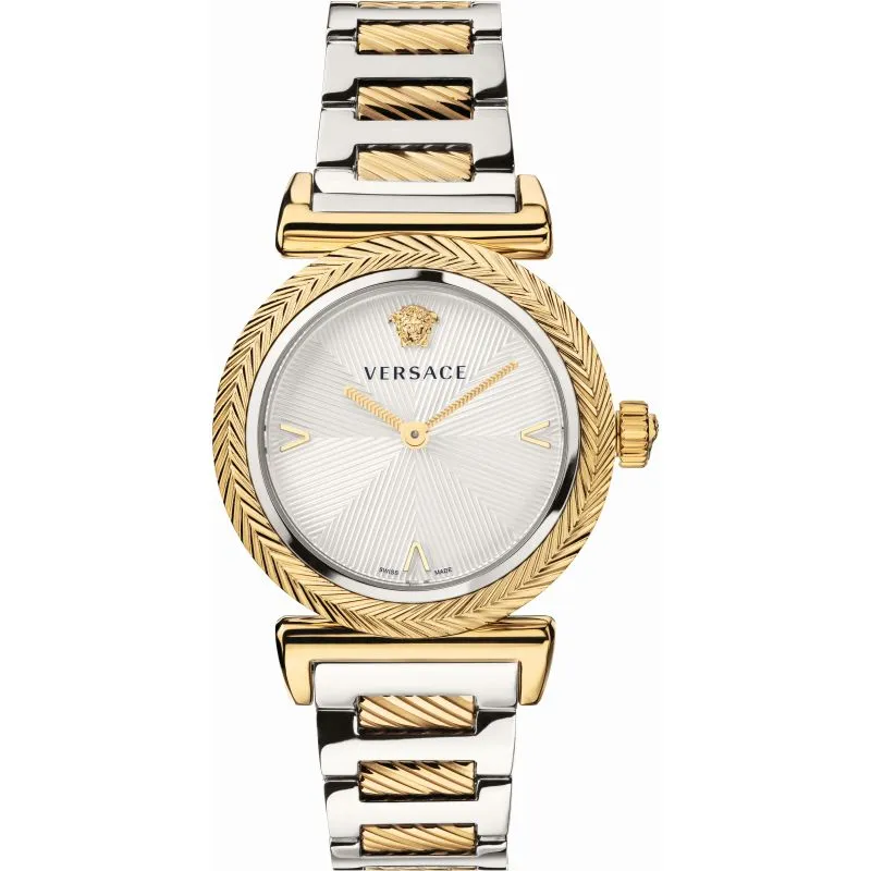 Versace V-Motif Ladies Gold Watch VERE02120