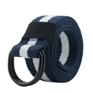 Versatile and Uncomplicated Canvas Unisex Belts