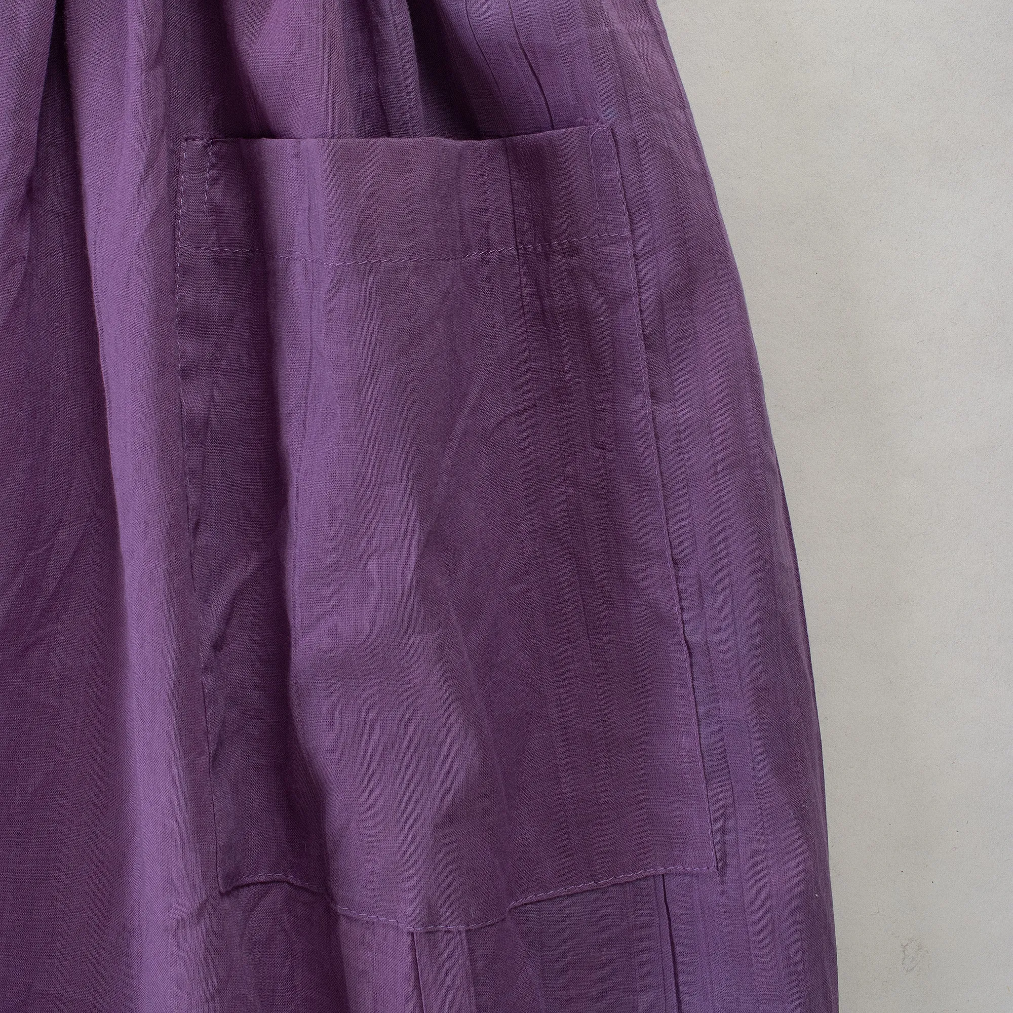 Versatile Purple Apron Dress for Kitchen