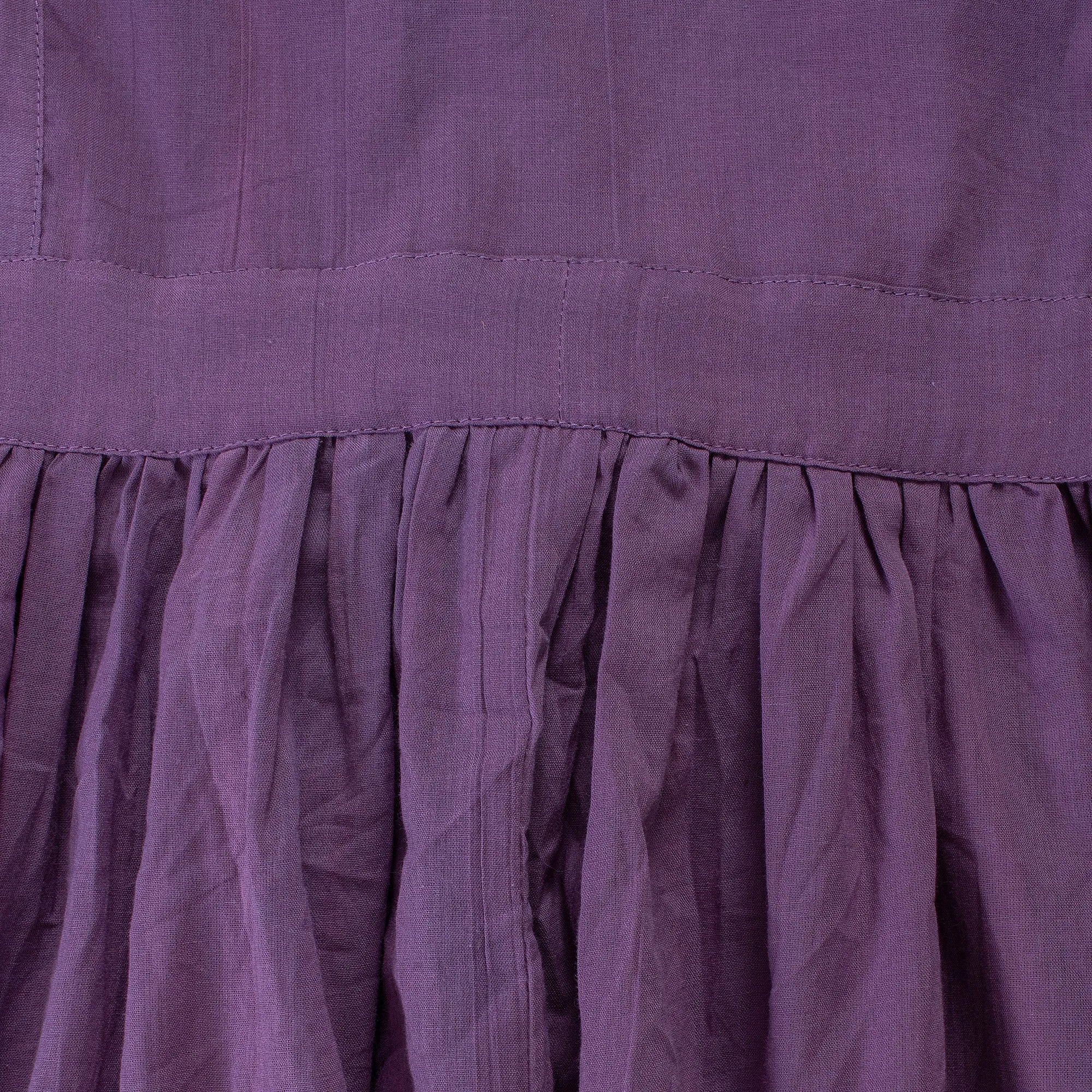 Versatile Purple Apron Dress for Kitchen