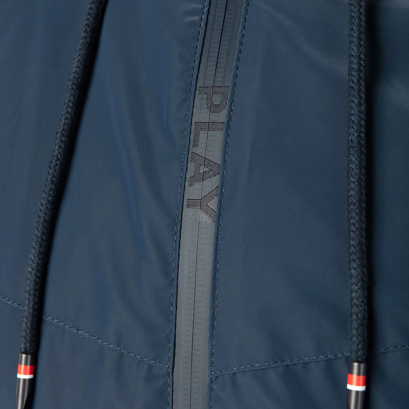 Veste longue coupe-vent bleu marine PLAY