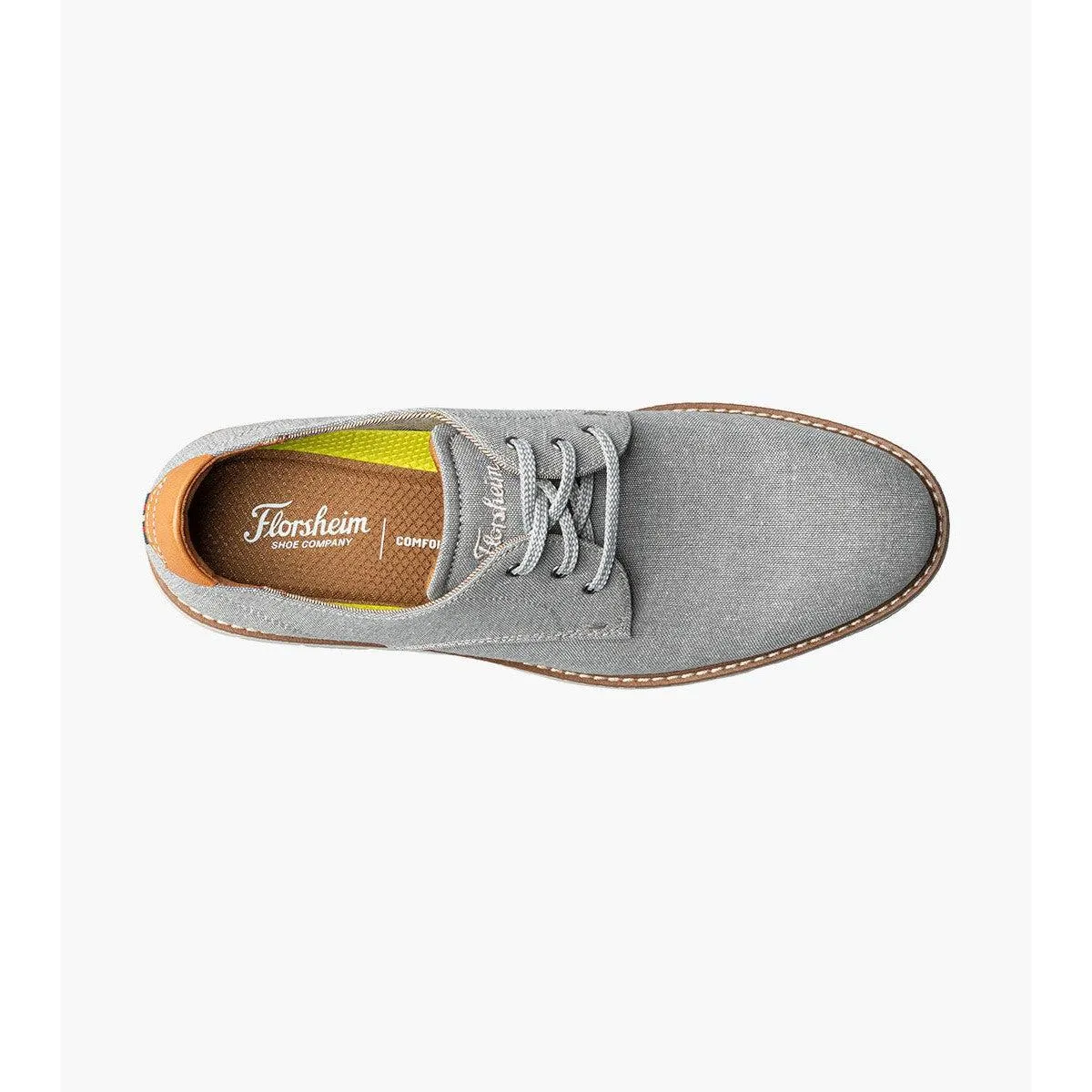 VIBE CANVAS PLAIN TOE OXFORD