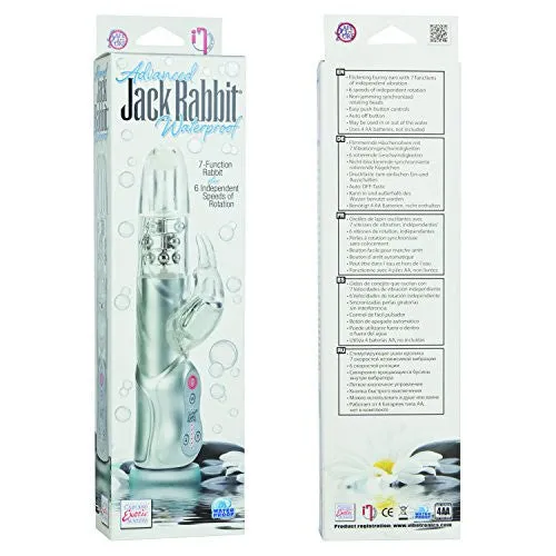 Vibrador Jack Rabbit a Prueba de Agua de California Exotics