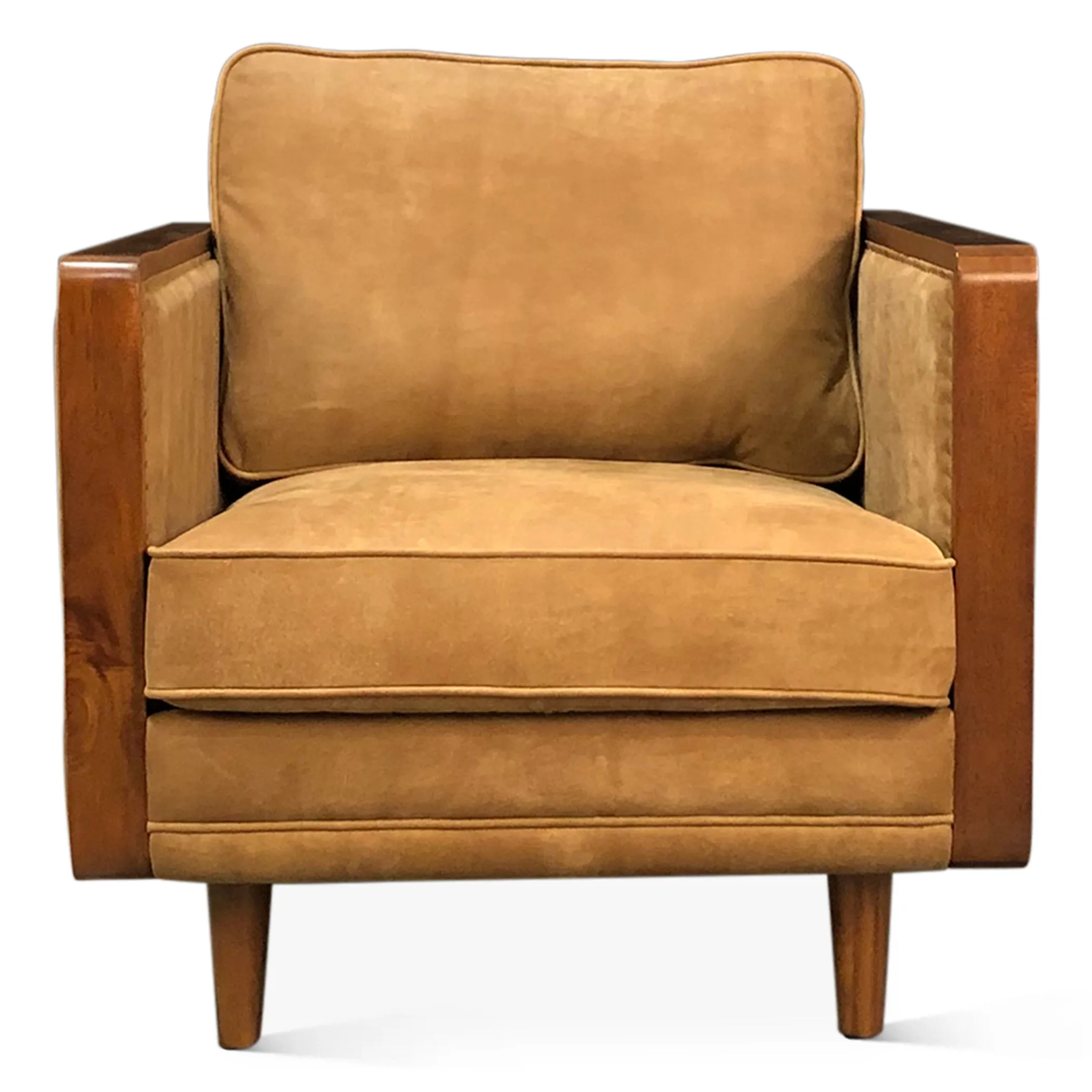 Victoria Arm Chair in Outback Tan Leather