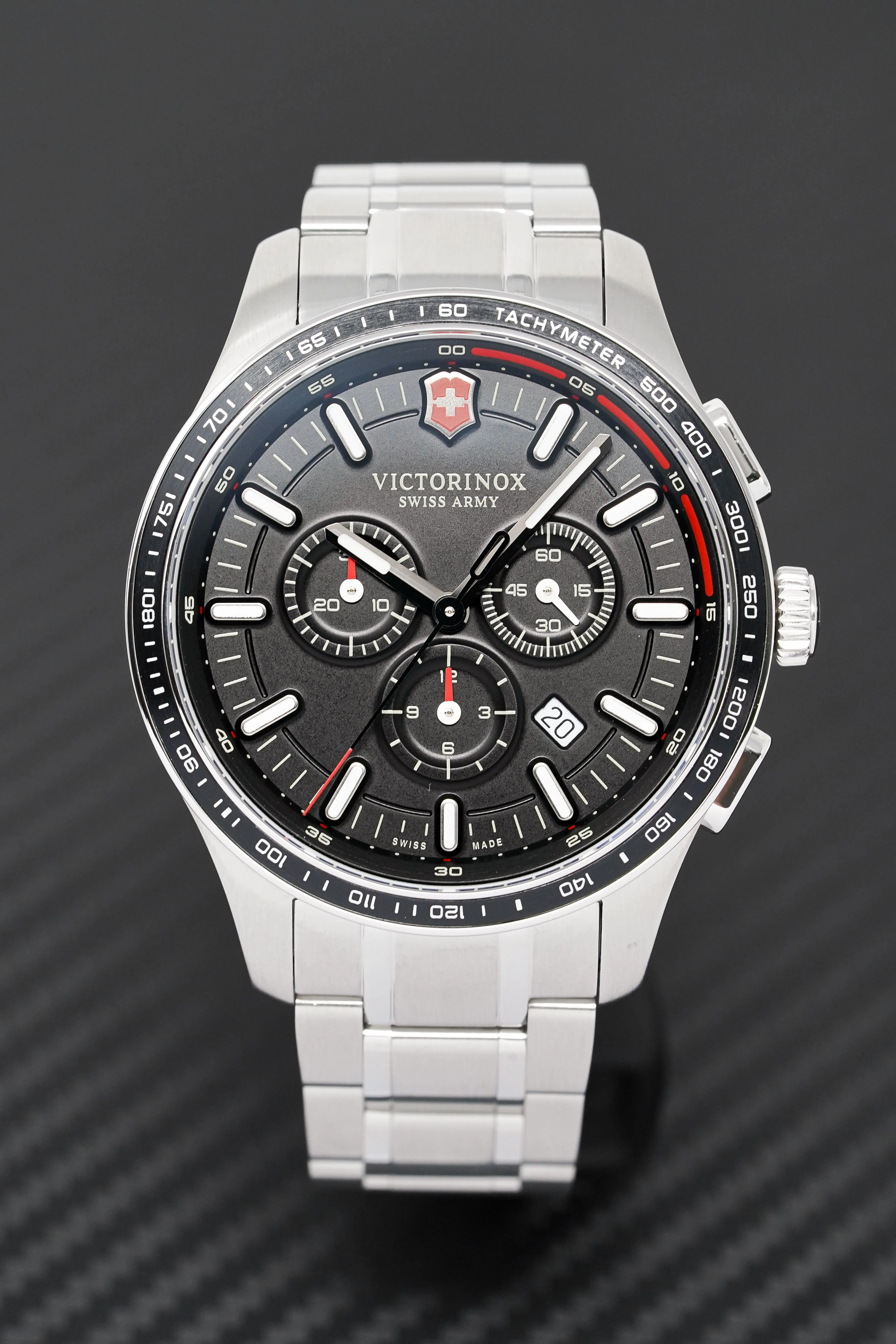 Victorinox Men's Watch Chronograph Alliance Sport Black 241816