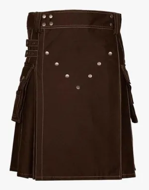 VICTORY BROWN UTILITY KILT