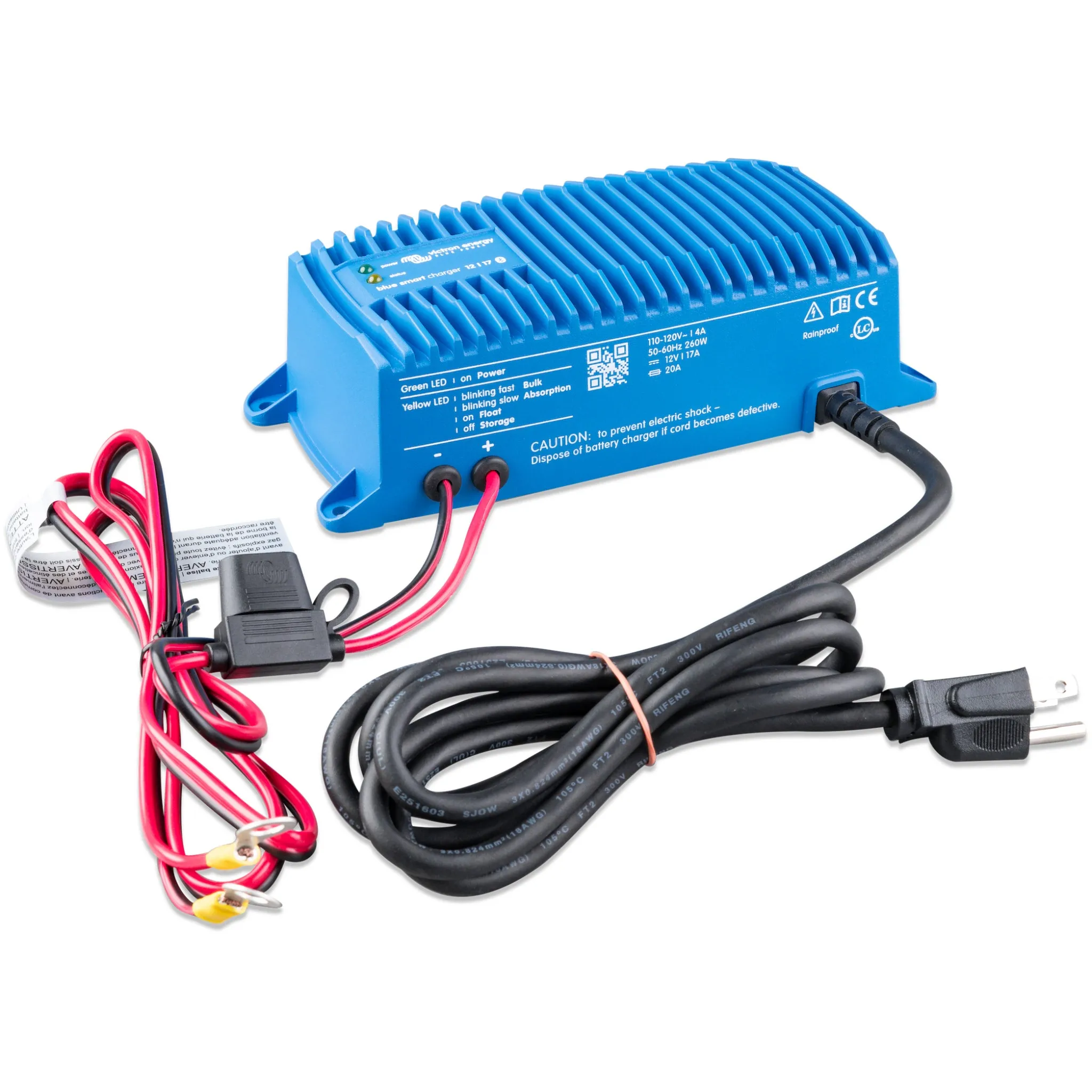 Victron Blue Smart IP67 Charger 12/25 (1) 120V