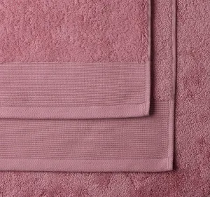 Vida Organic 800GSM Cotton Bath Mat Pink