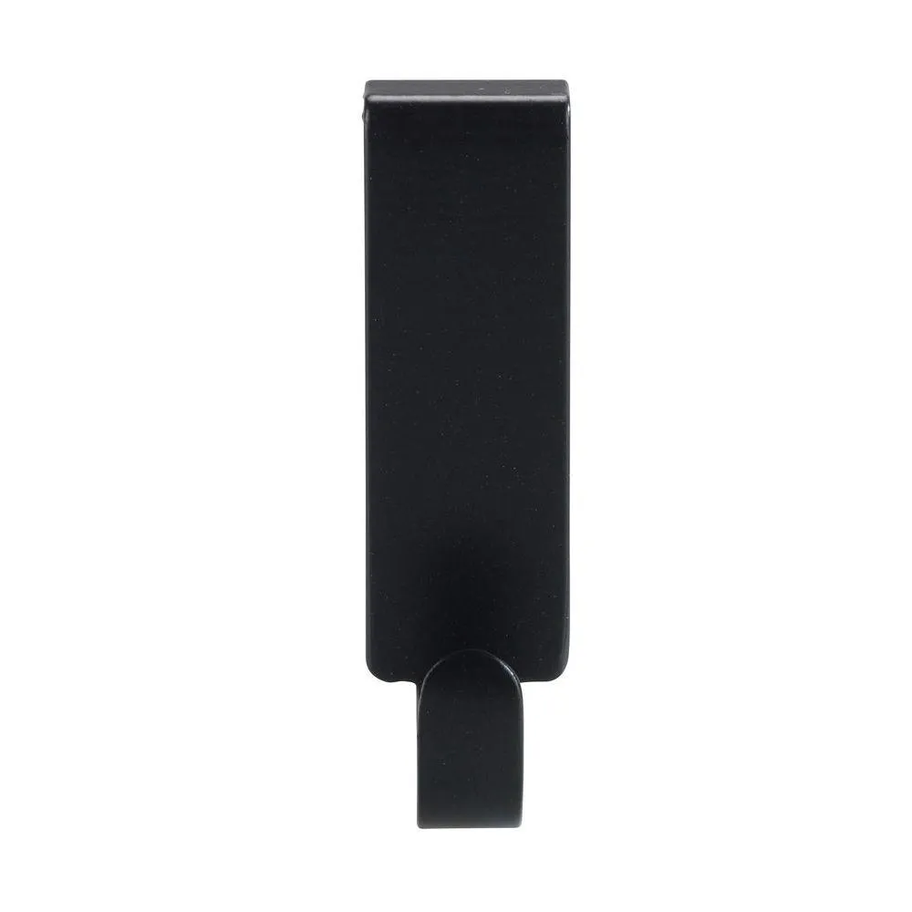 Vieste Double Shower Hook Matte Black