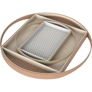 Vigar Flap Nesting Serving Trays Sand