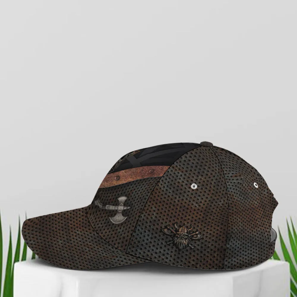 Viking Warrior Metallic Style Baseball Cap Coolspod