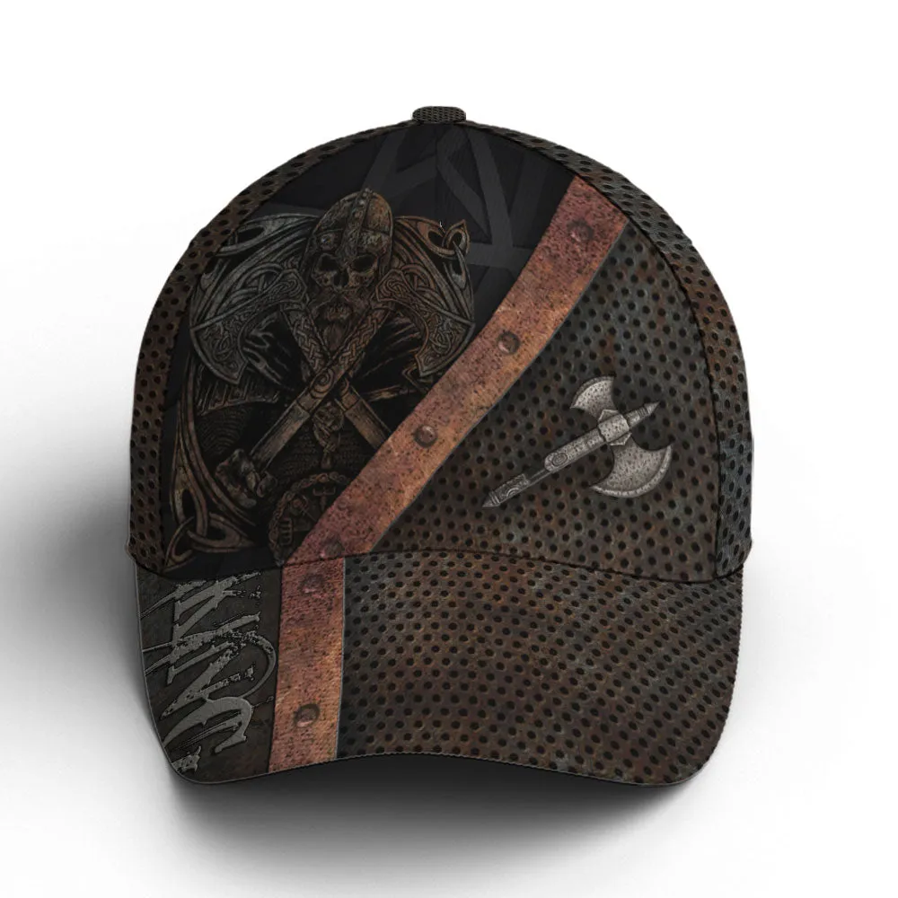 Viking Warrior Metallic Style Baseball Cap Coolspod