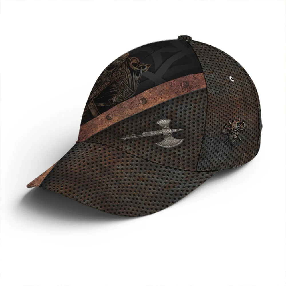 Viking Warrior Metallic Style Baseball Cap Coolspod