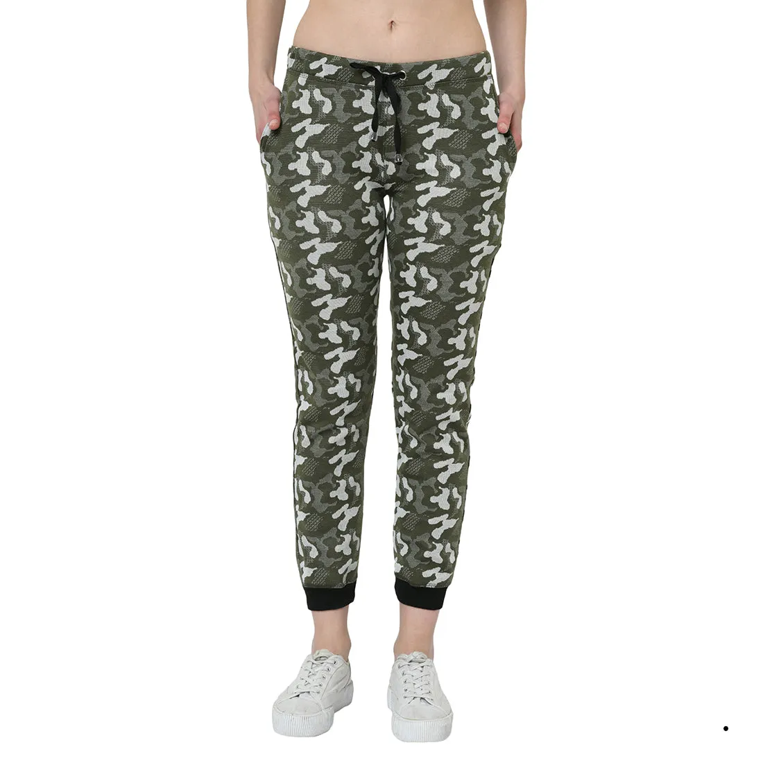 Vimal Jonney Green Trackpant For Women's