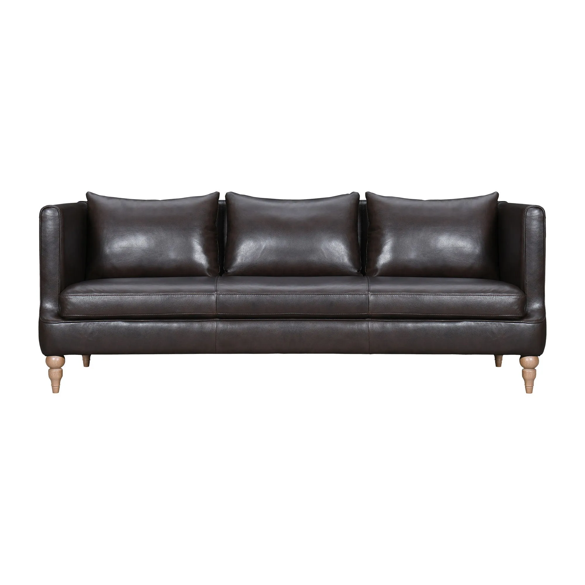 Vincenza - 85" Leather Sofa