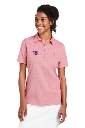 Vineyard Vines Custom Ladies Piqué Short-Sleeve Polos, Lobster Reef