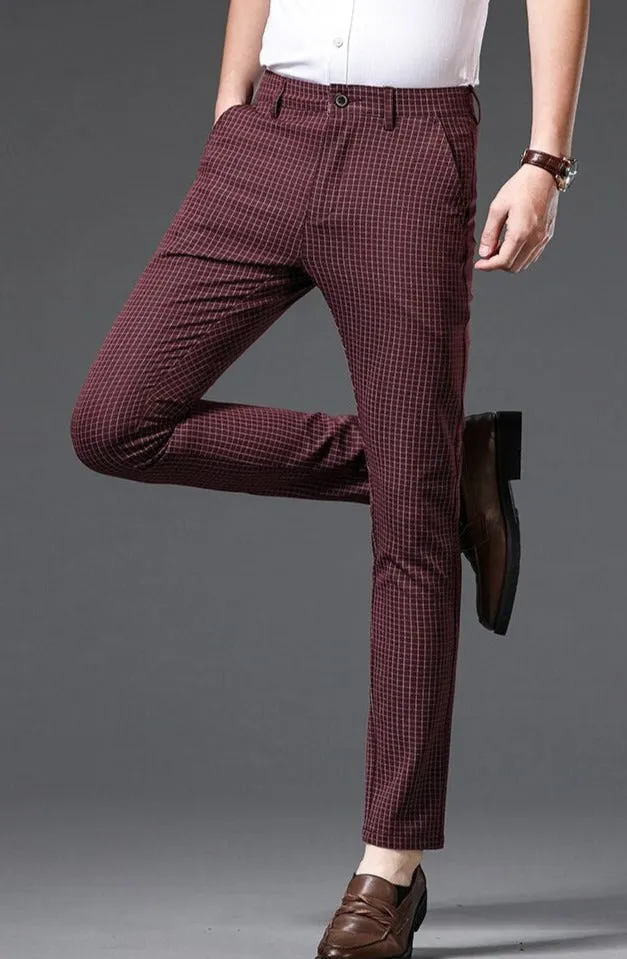 Vinny Plaid Trousers