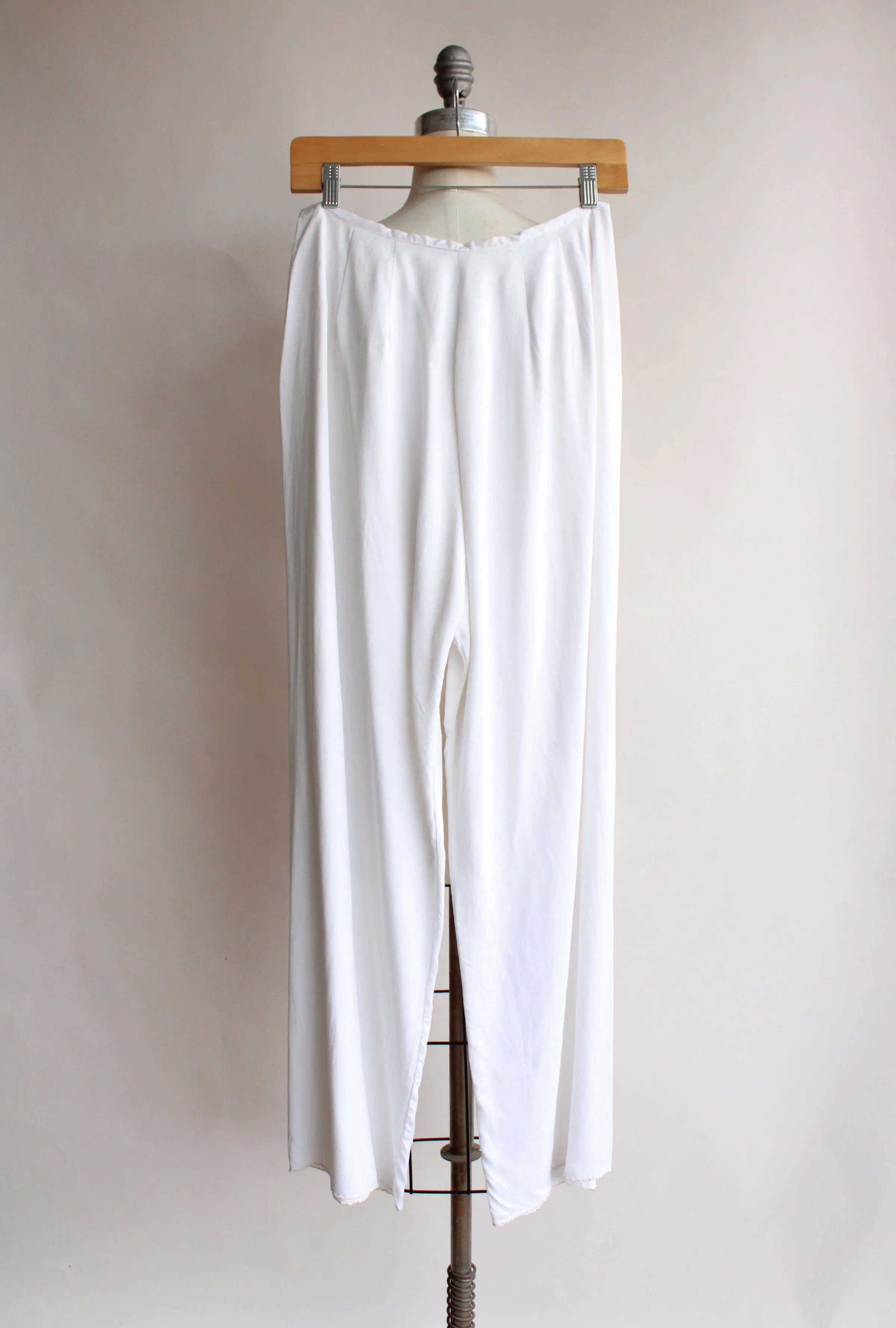 Vintage 1930s White Pajama Pants