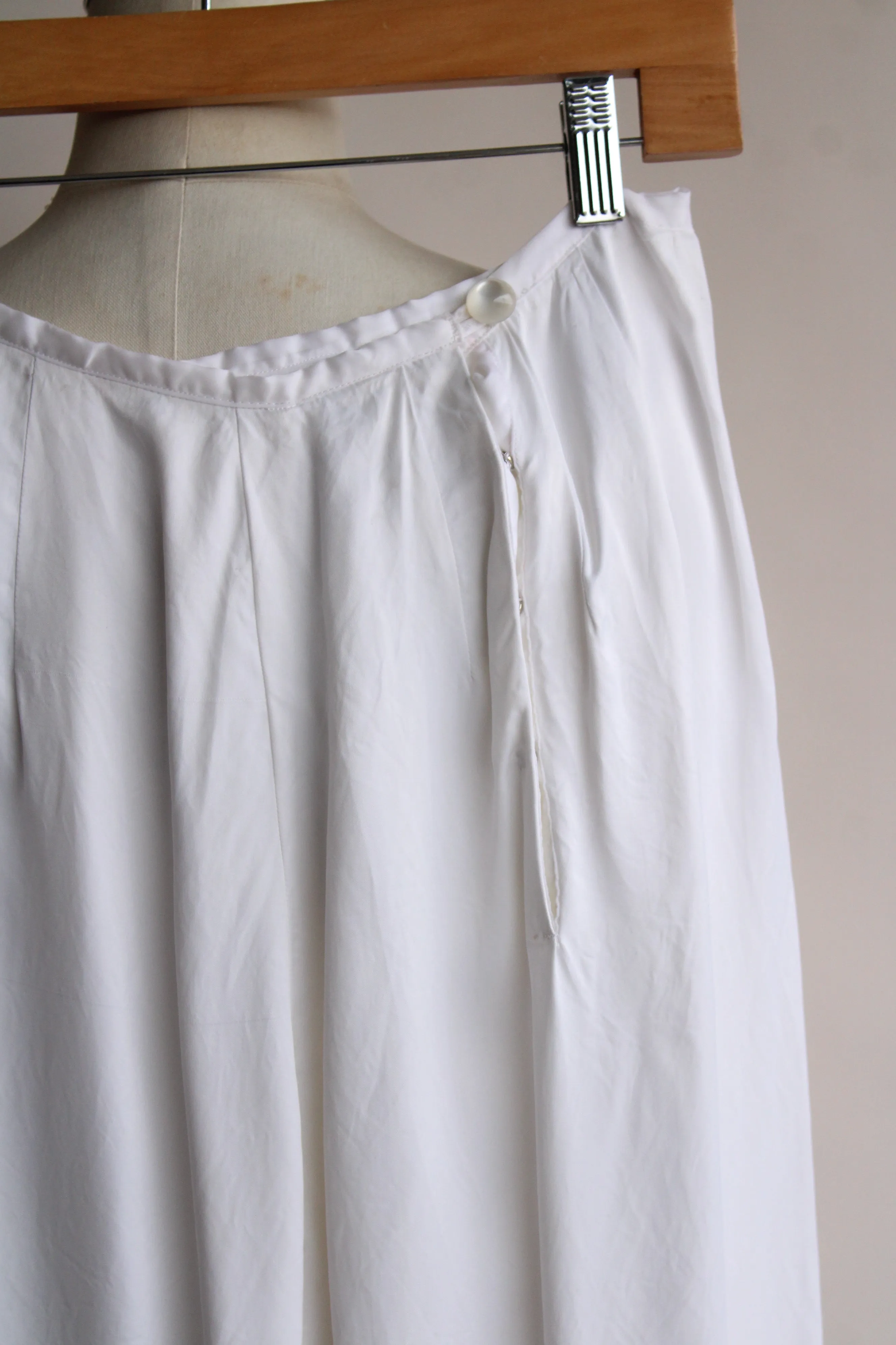 Vintage 1930s White Pajama Pants