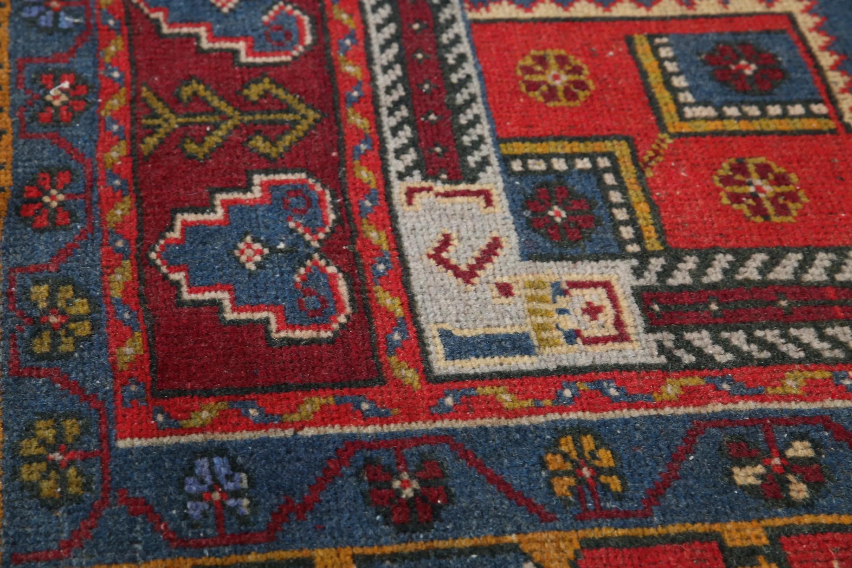 Vintage Anatolian Rug 4.4ftx8ft