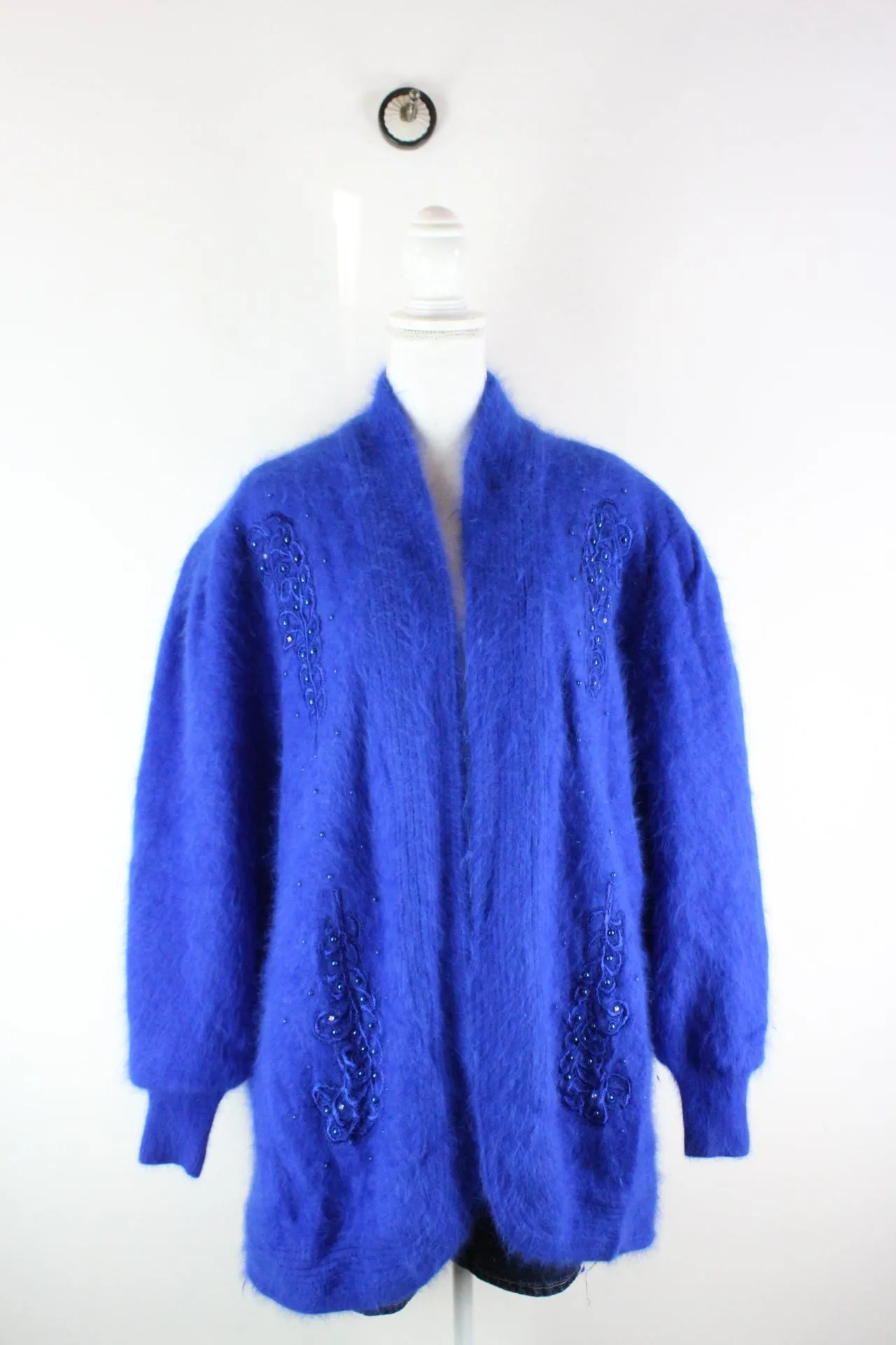 Vintage Blue Cardigan (M)