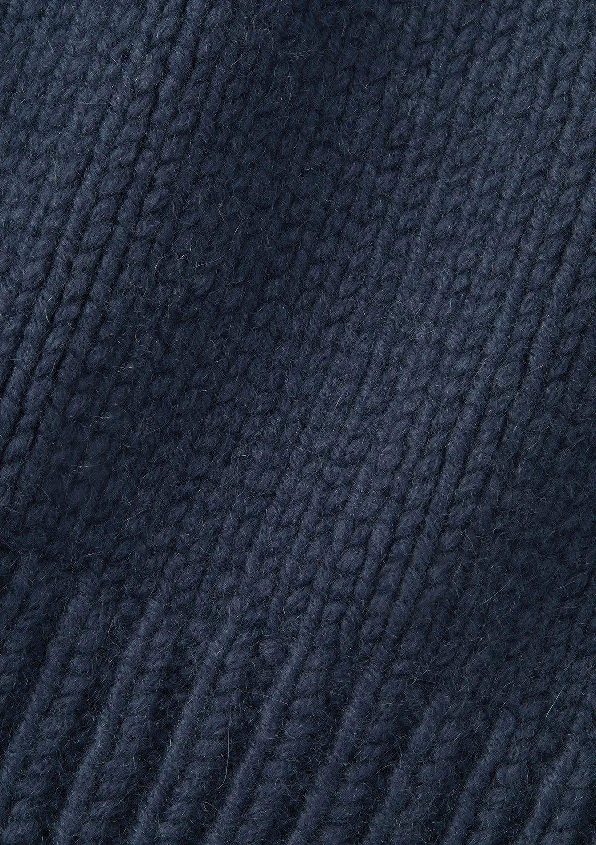 Vintage Blue Chunky Cashmere Jumper