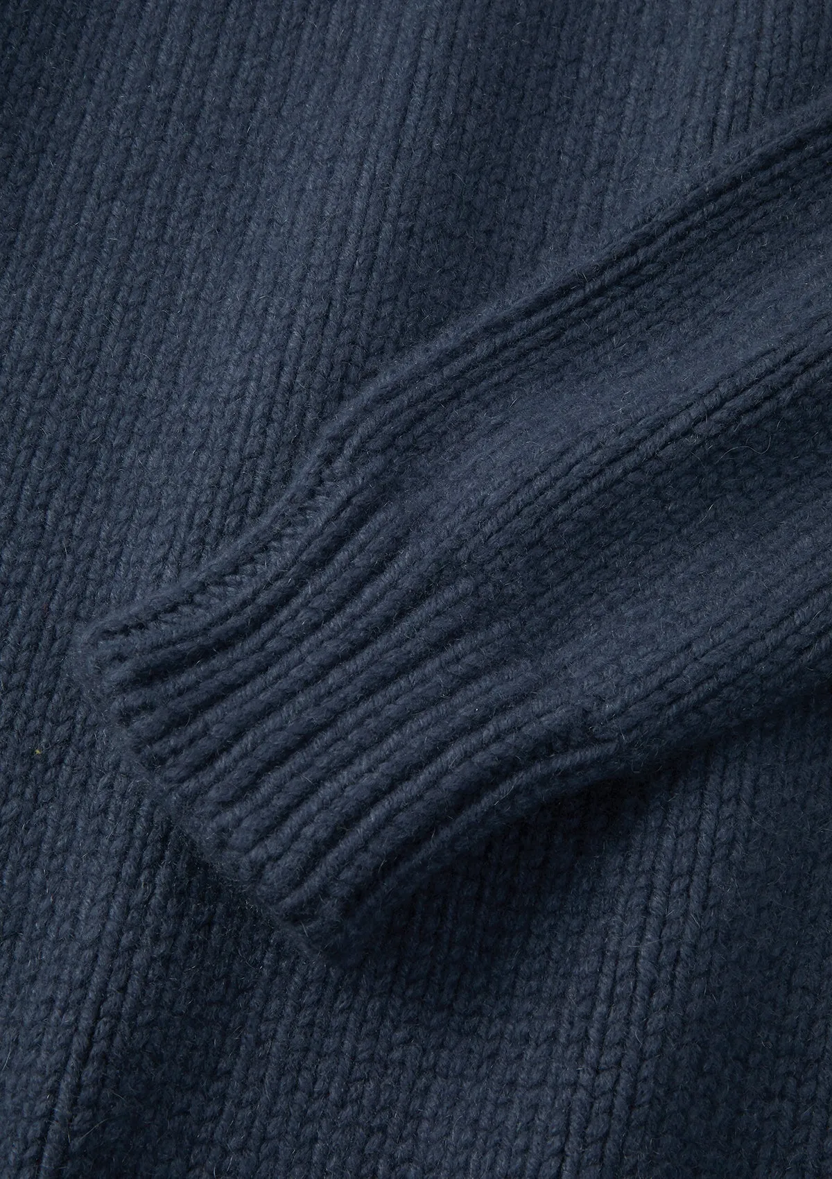 Vintage Blue Chunky Cashmere Jumper