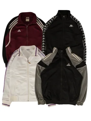 Vintage Branded Track Tops/Jackets Bundle (20 pcs)