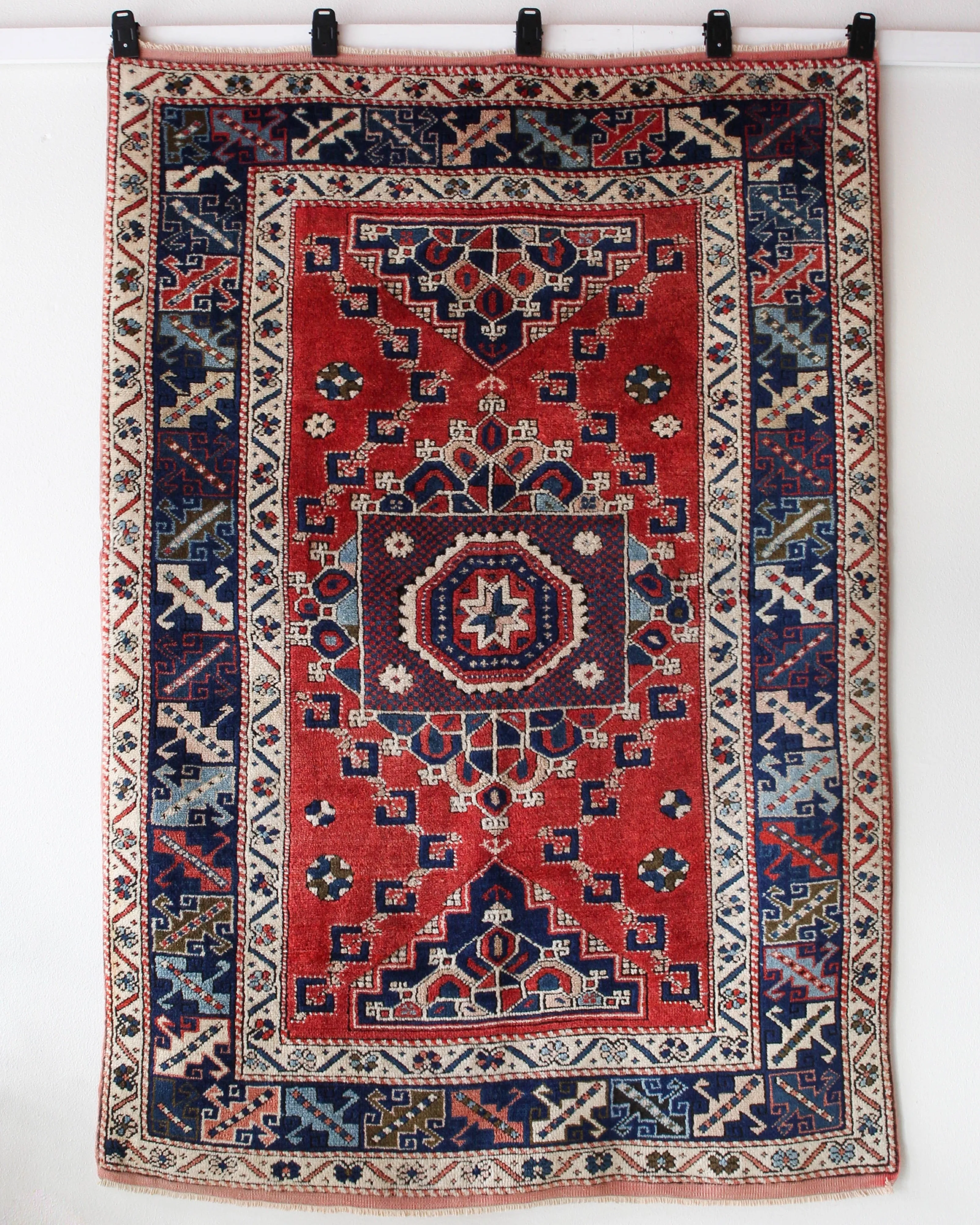 Vintage Canakkale Rug 4'10"x7'10"