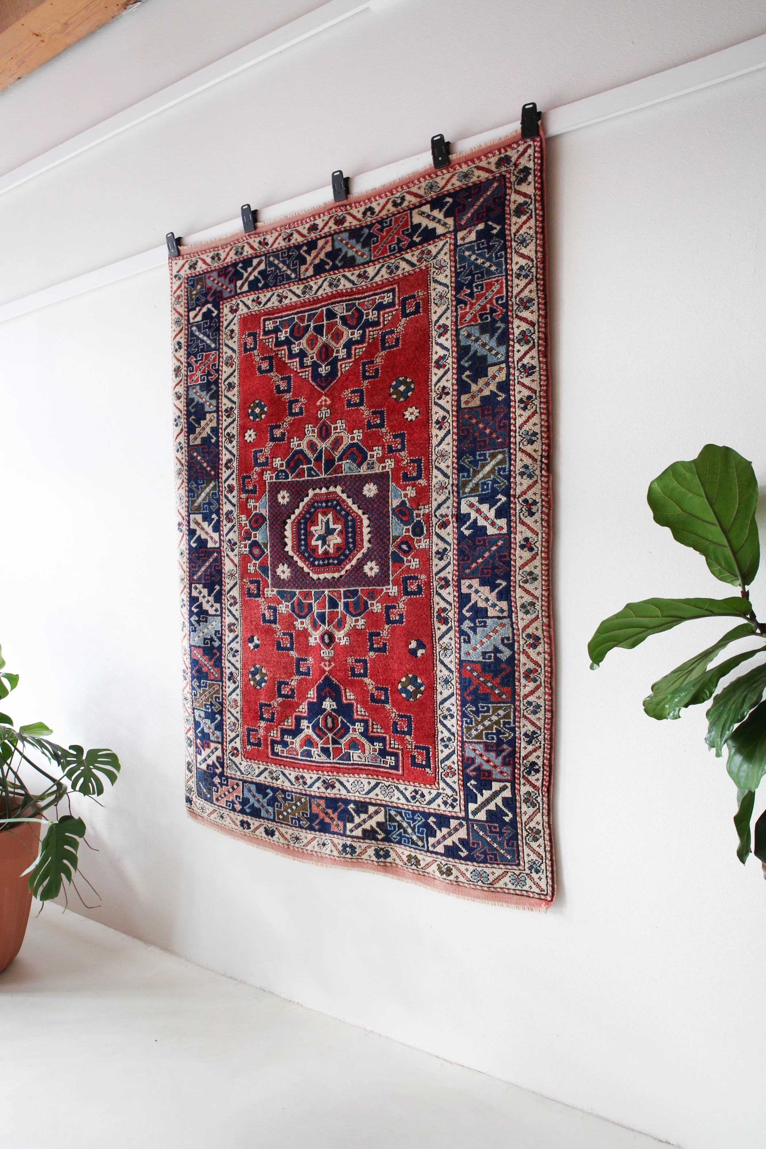 Vintage Canakkale Rug 4'10"x7'10"