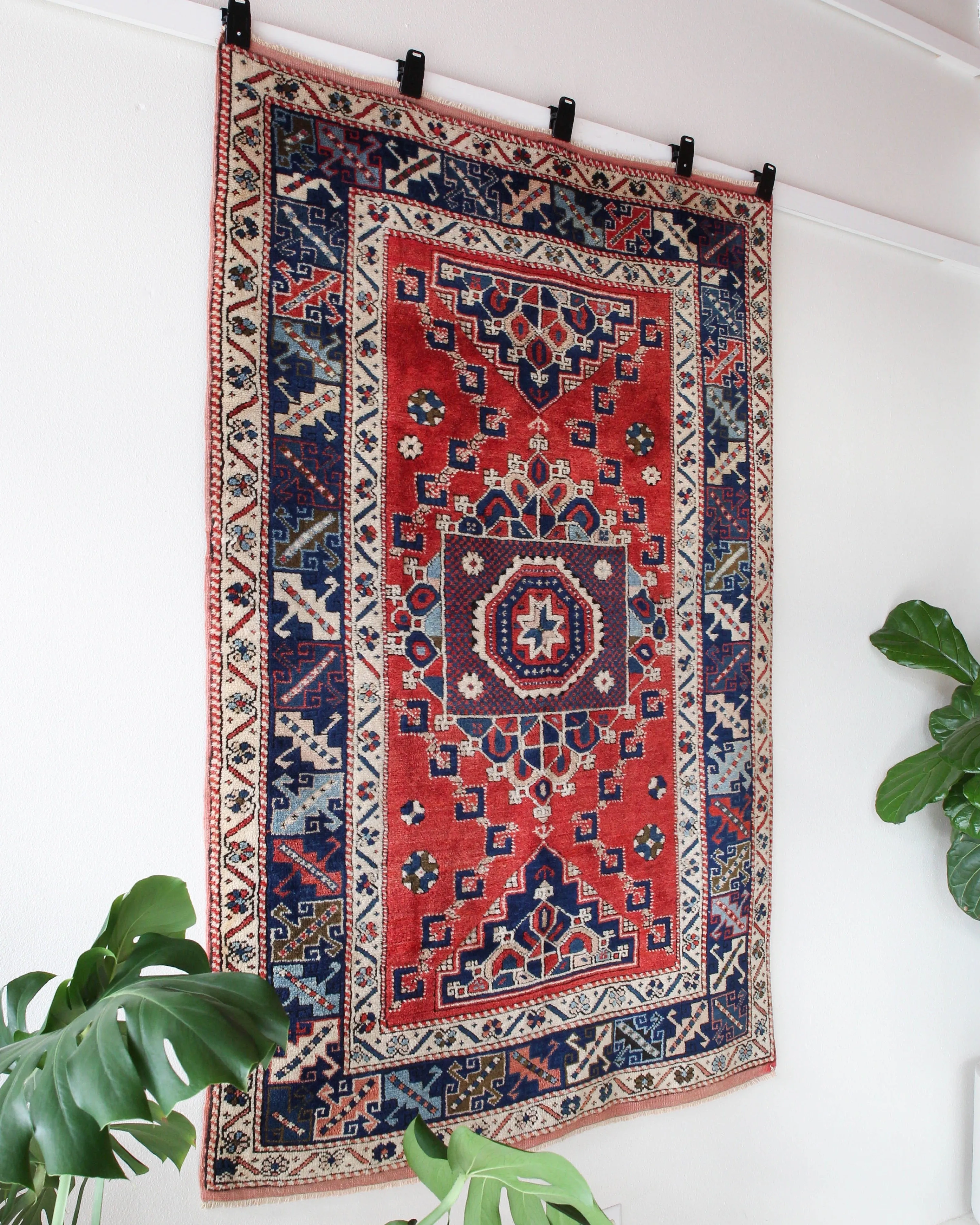 Vintage Canakkale Rug 4'10"x7'10"