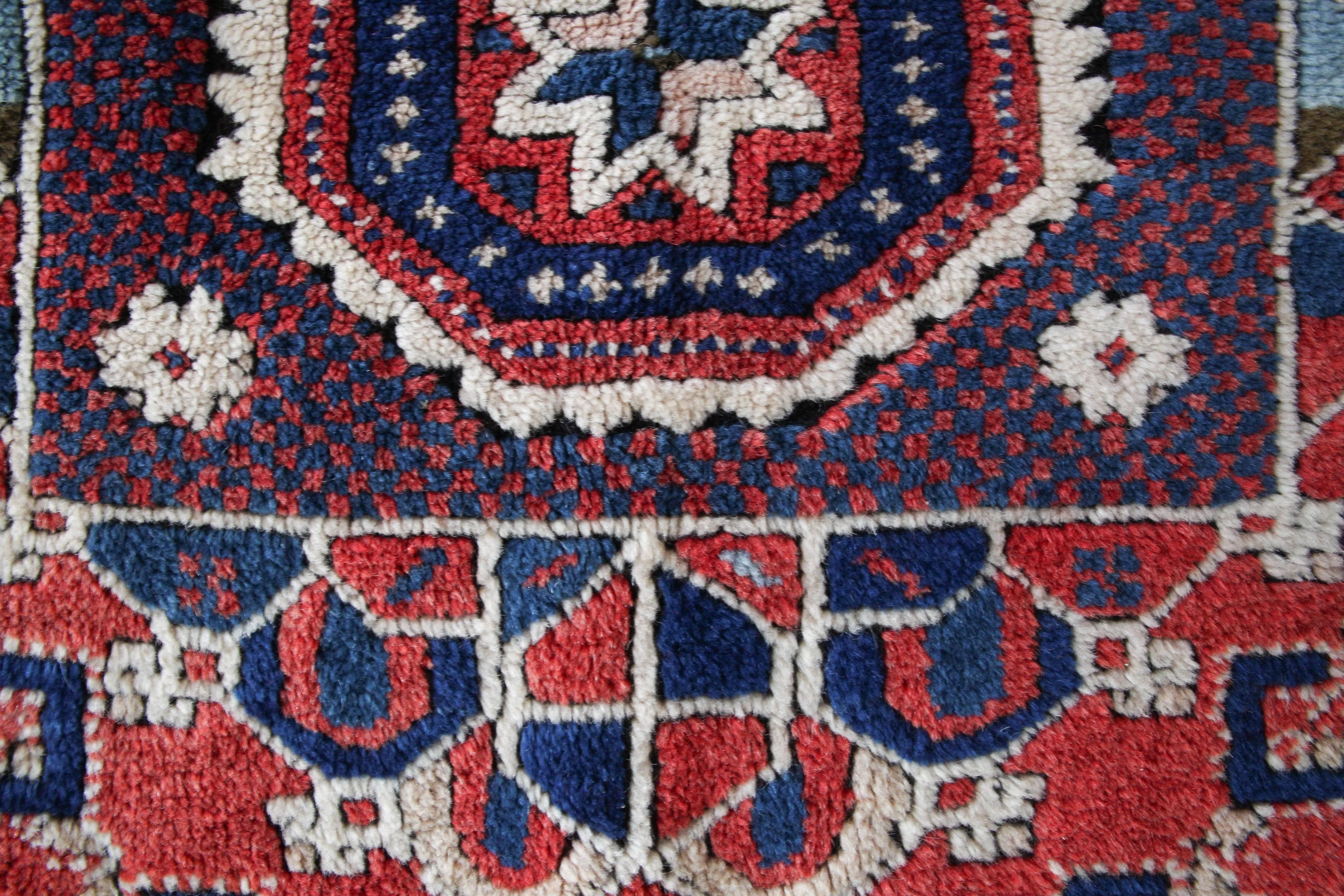 Vintage Canakkale Rug 4'10"x7'10"