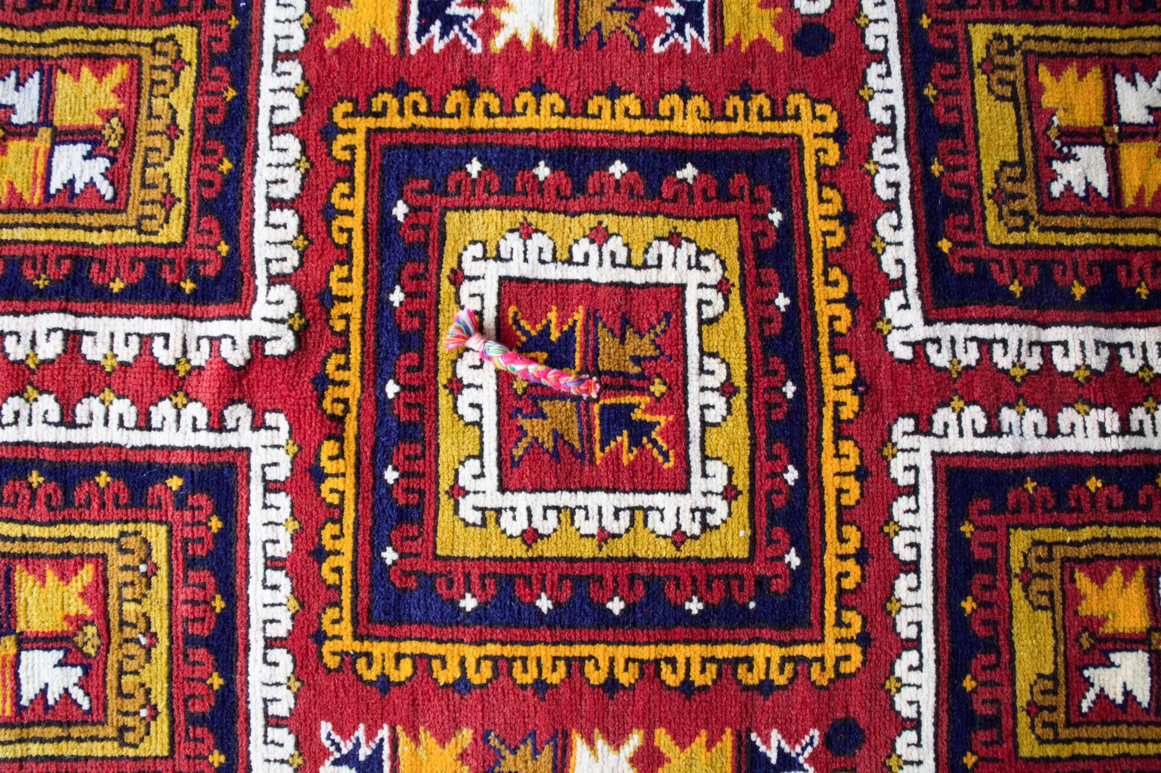 Vintage Canakkale Rug 5'5"x8'