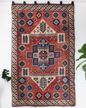 Vintage Canakkale Rug 5'x8'