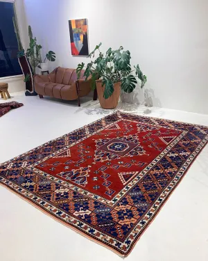 Vintage Canakkale Rug 6'7"x9'10"