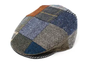 Vintage Cap Patchwork Tweed