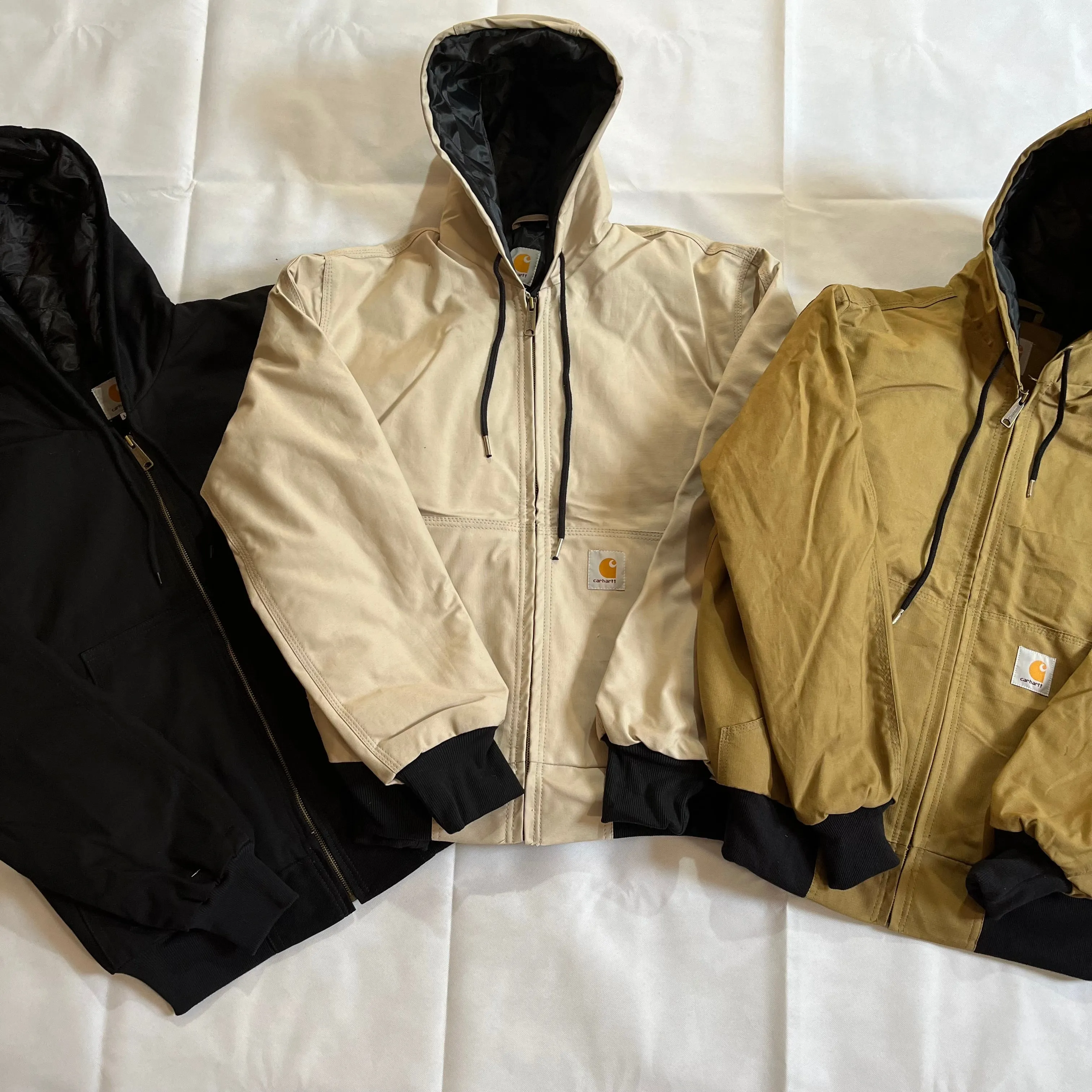 Vintage Carhartt Rework Style Mix Hooded Jackets - MOQ 20 pcs