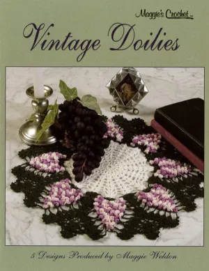 Vintage Doilies Crochet Pattern Leaflet