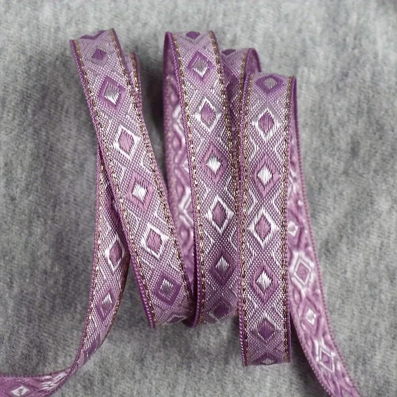 Vintage Ethnic Embroidery Jacquard Ribbon Tape for DIY Crafts